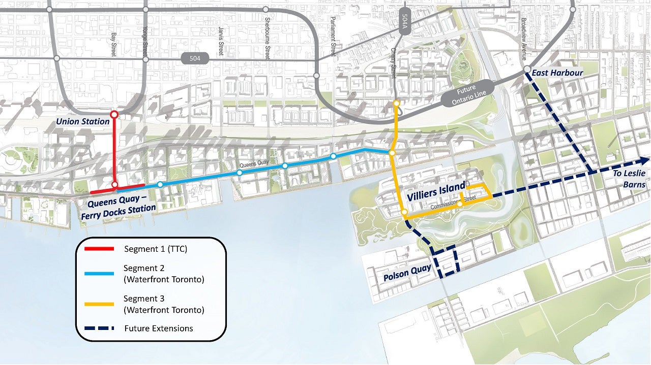 Waterfront East LRT Waterfront Toronto